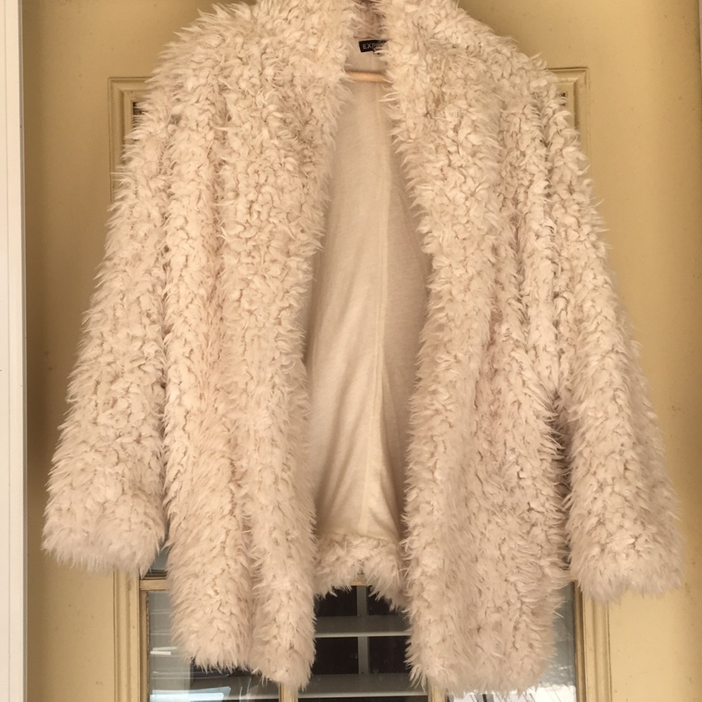 Express brand XS/S faux wool Jacket